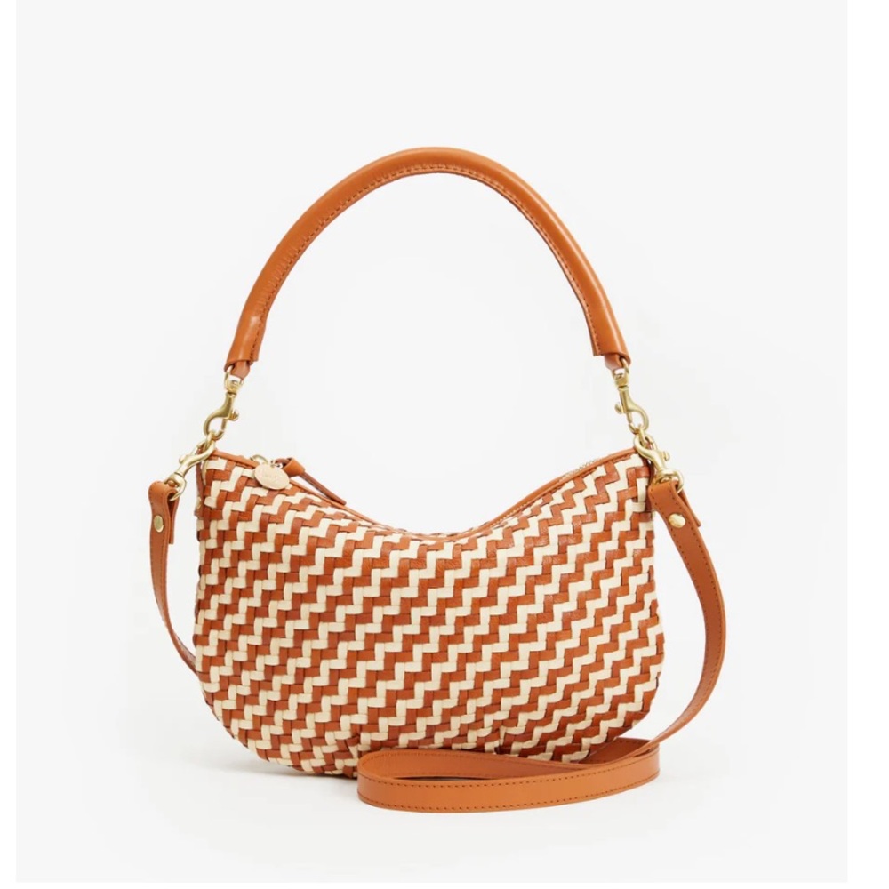 Petit Moyen Natural & Cream Woven Zig-Zag NWT $365 - Picture 5 of 12